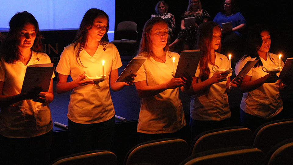 Six students graduate from Blinn’s convenient blended program