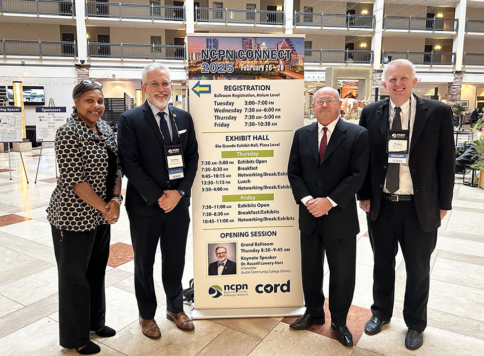 Administrators highlight Blinn’s Paralegal and Criminal Justice Programs at the Annual Conference for the National Career Pathways Network 