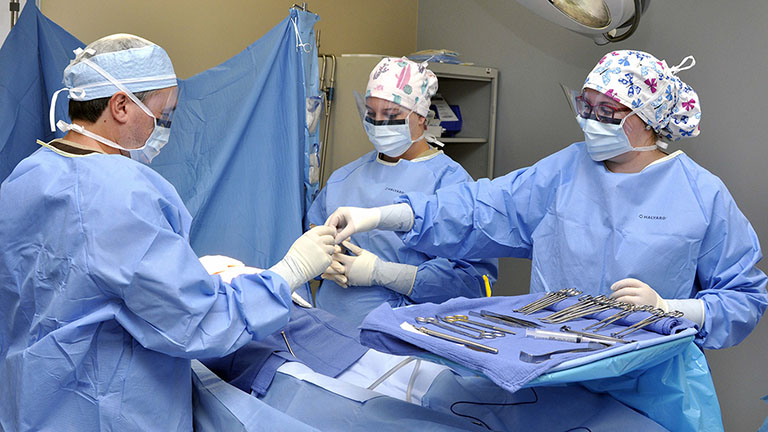 Surgical Technology Background Graphic